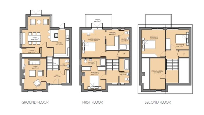 House Type A, Maple Drive, Dunmanway Road, Bandon, West Cork House Type A, Maple Drive, Dunmanway Road, Bandon, West Cork